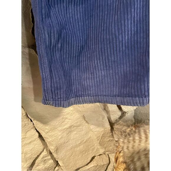 Urban Outfitters Blue Wide Leg 100% Cotton Corduroy Baggy Pants Size 25 - Picture 7 of 8